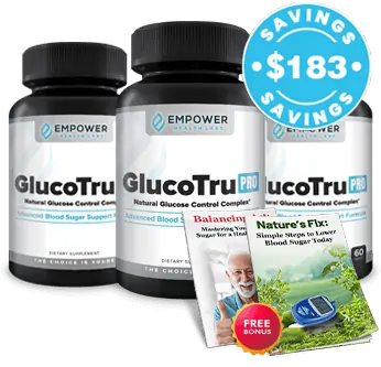 GlucoTru Pro6 bottle 